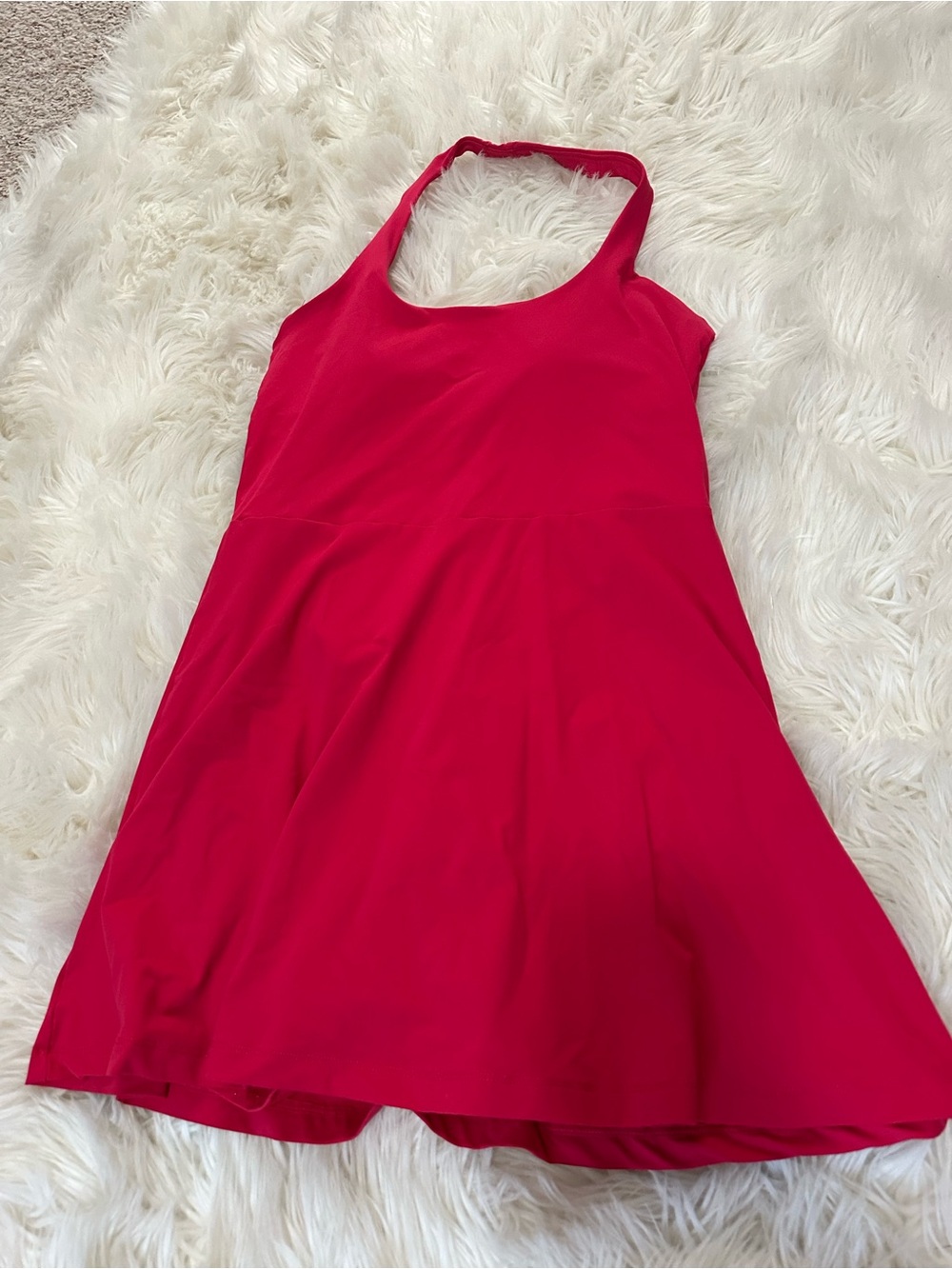 all in motion athletic halter dress with built in bra and shorts